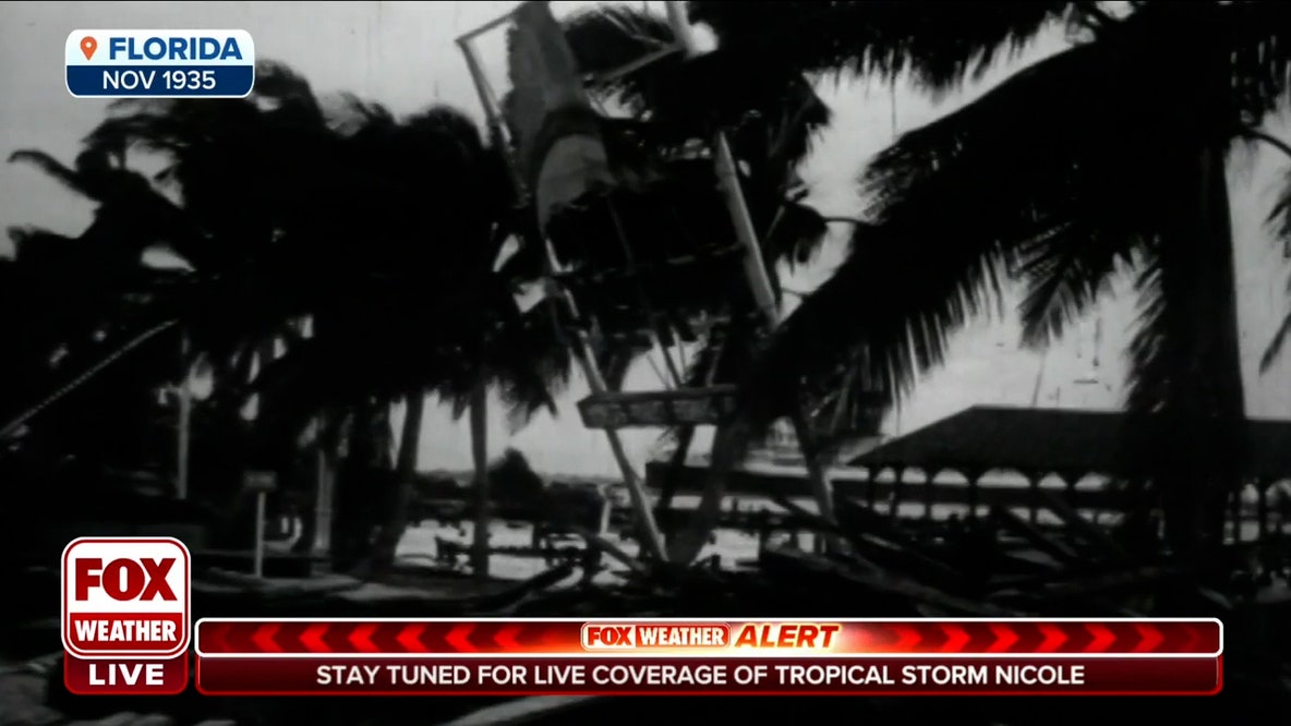 Last hurricane to make landfall on Florida's east coast in November was in 1935